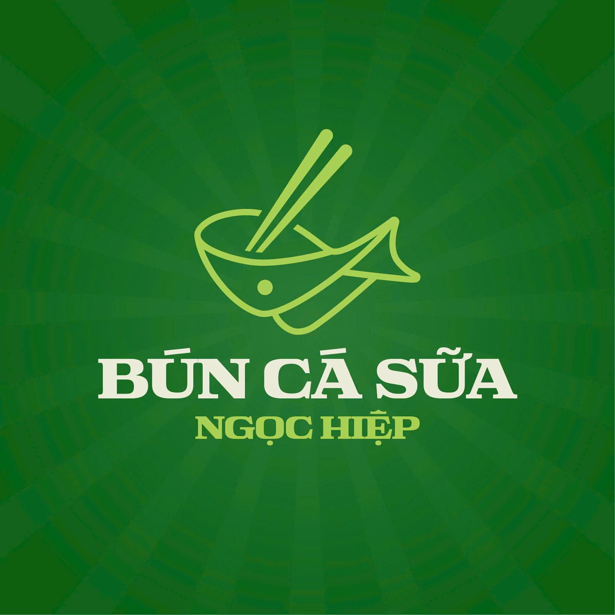 Logo Bún Cá Sữa Ngọc Hiệp